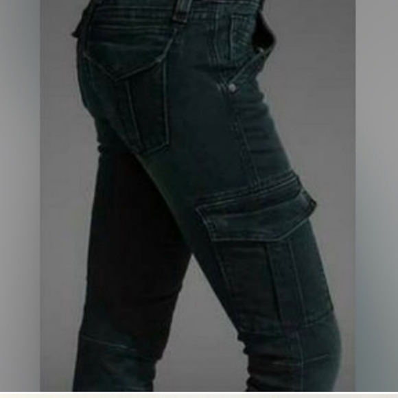 Rock Revival Denim - Rock Revival Jacky Skinny Cargo 30x31